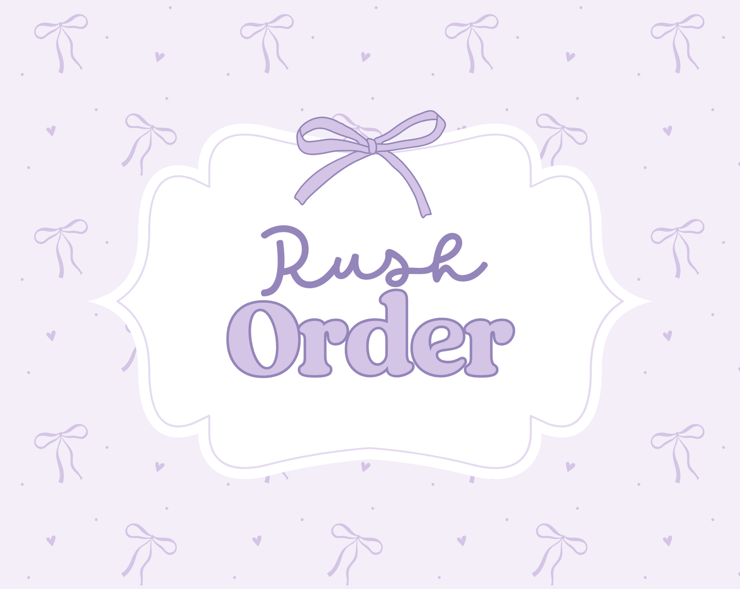 Rush My Order